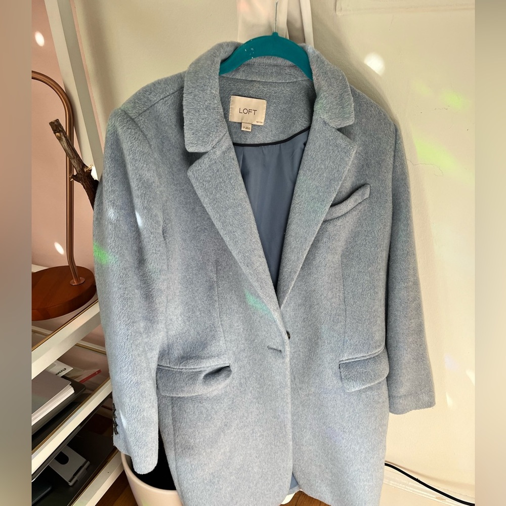 Loft Wool Blend Coat